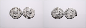 Roman Imperial. Selection of 2 Silver Denarii of Sabina, wife of the Emperor Hadrian with different reverses. Very Fine. SOLD AS SEEN, NO RETURN!