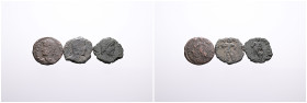 Roman Imperial. Selection of 3 Bronze Follis of Procopius. Fine. SOLD AS SEEN, NO RETURN!