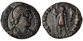 Valens (AD 364-378). Constantinople
AE Follis (16mm, 2,47g)

Repatinated