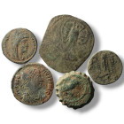5 pieces mixed coins / SOLD AS SEEN, NO RETURN!