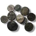 10 pieces mixed coins / SOLD AS SEEN, NO RETURN!

Repatinated