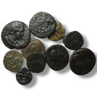 10 pieces mixed coins / SOLD AS SEEN, NO RETURN!

Repatinated