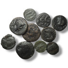 10 pieces mixed coins / SOLD AS SEEN, NO RETURN!

Repatinated