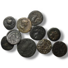 10 pieces mixed coins / SOLD AS SEEN, NO RETURN!

Repatinated