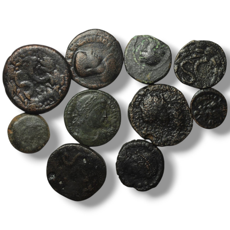 10 pieces mixed coins / SOLD AS SEEN, NO RETURN!

Repatinated