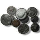 10 pieces mixed coins / SOLD AS SEEN, NO RETURN!

Repatinated