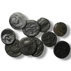 10 pieces mixed coins / SOLD AS SEEN, NO RETURN!

Repatinated