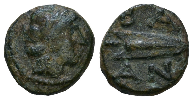 SELEUKID KINGDOM. Antiochos I Soter. 281-261 BC. Sardes. Obv: Laureate head of A...
