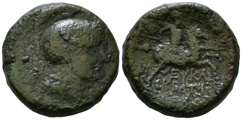 IONIA. Magnesia ad Maeandrum. Circa 145-early 1st century BC. Eukles and Ktratin...