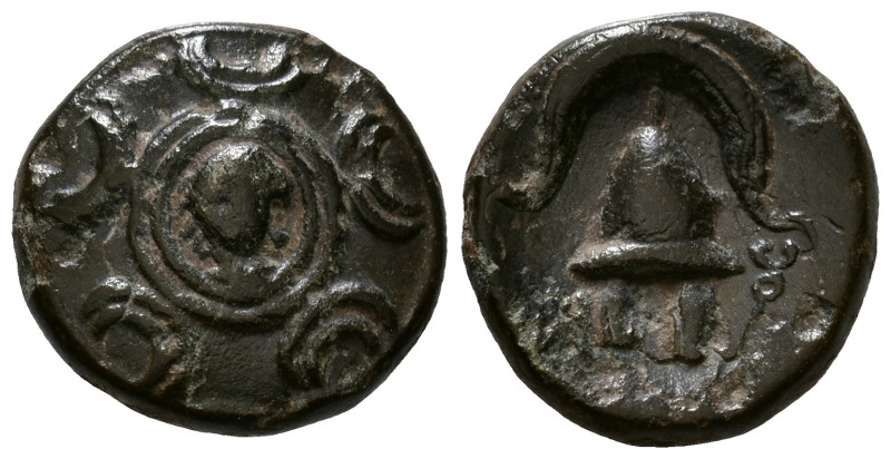 KINGS of MACEDON. Philip III Arrhidaios. 323-317 BC. 1/2 Unit. Uncertain mint in...