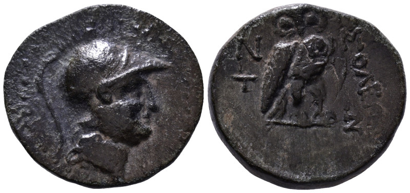 CILICIA. Soloi. 2nd-1st centuries BC. Obv: Helmeted head of Athena right. Rev: Σ...