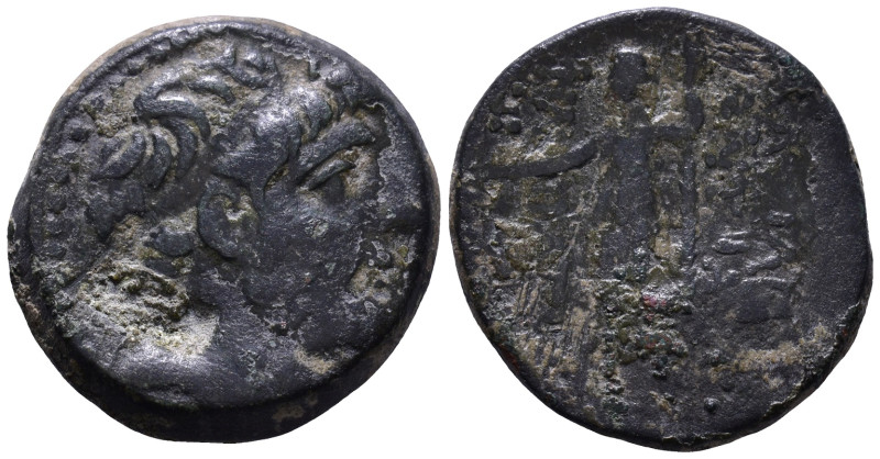 SELEUKID KINGDOM. Antiochos IX Eusebes Philopator. 114/3-95 BC. Tarsos. Obv: Dia...