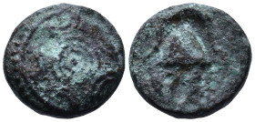 KINGS of MACEDON. Alexander III 'the Great' 336-323 BC. Æ 14mm, 3,08g