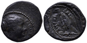 PTOLEMAIC KINGS OF EGYPT. Berenike II, circa 244/3-221 BC. Uncertain mint. Obv: Diademed and draped bust right of Berenike II to right. Rev: BAΣIΛIΣΣH...