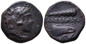 KINGS of MACEDON. Alexander III 'the Great' 336-323 BC. Unit. Uncertain mint in Western Asia Minor. Obv: Head of Herakles right, wearing lion skin. Re...