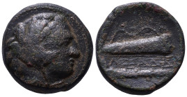 KINGS of MACEDON. Alexander III 'the Great' 336-323 BC. Unit. Uncertain mint in Western Asia Minor. Obv: Head of Herakles right, wearing lion skin. Re...