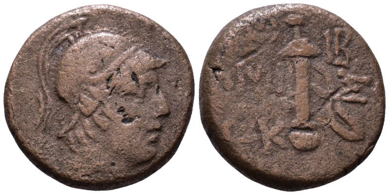 PONTOS. Amisos. Circa 95-90 BC. Obv: Helmeted head of Ares to right. Rev: AMIΣOY...