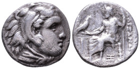 KINGS of MACEDON. Philip III Arrhidaios. 323-317 BC, In the name and types of Alexander III. Abydos mint. Struck under Leonnatos, Arrhidaios, or Antig...