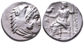 KINGS of MACEDON. Philip III Arrhidaios. 323-317 BC, In the name and types of Alexander III. Sardes mint. Struck under Menander or Kleitos, circa 322-...