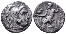 KINGS of MACEDON. Alexander III 'the Great'. 336-323 BC, Late lifetime-early posthumous issue of Sardes, circa 323-319 BC. Drachm AR Obv: Head of Hera...