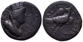 CILICIA. Diocaesarea. Pseudo-autonomous issue, time of Antoninus Pius. 138-161 AD. Obv: ΑΔΡΙ ΔΙΟΚΑΙϹΑΡΕΩΝ Turreted, veiled and draped bust of Tyche (h...