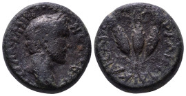 CAPPADOCIA. Caesarea. Antoninus Pius. 138-161 AD. Obv: ΥΤ ΑΝΤΩΝΕΙΝοϹ ϹΕΒΑϹ Laureate(?) head of Antoninus Pius, right. Rev: ΚΑΙϹΑΡΕ Τ Π ΑΡΓΑΙΩ ΕΤ ΔΙ; t...