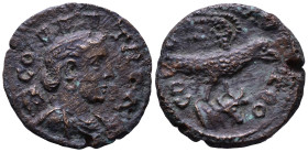 TROAS. Alexandria. Pseudo-autonomous, Time of Trebonianus Gallus to Valerian I. 251-260 AD. Obv: COL TROA Turreted and draped bust of Tyche right; vex...