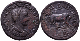 PISIDIA. Antioch. Gordian III. 238-244 AD. Obv: IMP CAES M ANT GORDIANOVS AVG Laureate, draped and cuirassed bust of Gordian III, right, seen from rea...