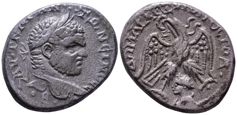 SYRIA. Seleucis and Pieria. Emesa. Caracalla. 198-217 AD. Obv: AVT K M ANTΩNЄINO...