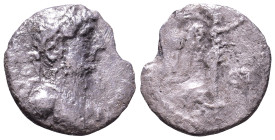 CAPPADOCIA. Caesarea. Hadrian. 117-138 AD. Hemidrachm AR. 13mm, 0,93g