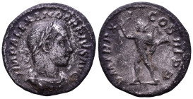 Severus Alexander. 222-235 AD. Denarius. Rome mint, struck 233 AD. Obv: IMP ALEXANDER PIVS AVG Bust of Severus Alexander, laureate, draped, right. Rev...