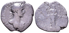 Hadrian. 117-138 AD. Denarius. Rome mint. Obv: IMP CAESAR TRAIAN HADRIANVS AVG Laureate, draped and cuirassed bust right. Rev: P M TR P COS II Pietas,...