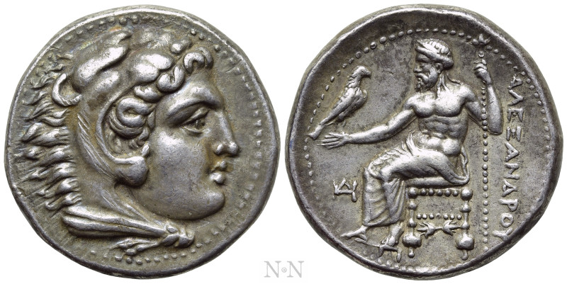 KINGS OF MACEDON. Alexander III 'the Great' (336-323 BC). Tetradrachm. Miletos. ...