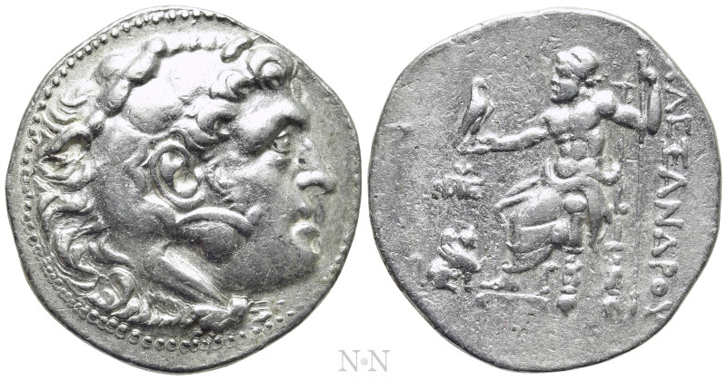 KINGS OF MACEDON. Alexander III 'the Great' (336-323 BC). Tetradrachm. Chios. 
...