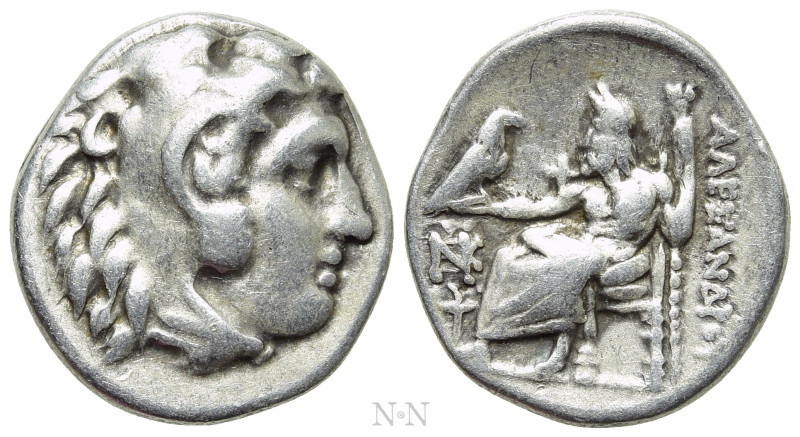KINGS OF MACEDON. Alexander III 'the Great' (336-323 BC). Drachm. Sardes. 

Ob...