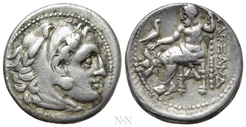 KINGS OF MACEDON. Alexander III 'the Great' (336-323 BC). Drachm. Sardeis. 

O...