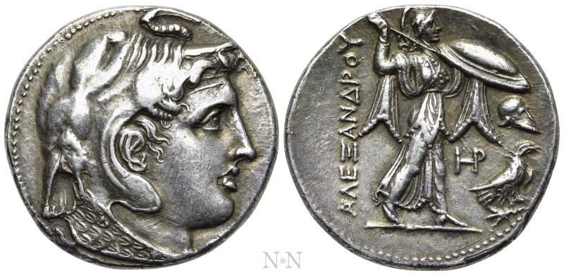 PTOLEMAIC KINGS OF EGYPT. Ptolemy I Soter (As satrap, 323-305 BC). Tetradrachm. ...