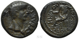 PHRYGIA. Philomelium. Claudius (41-54). Ae. Brocchos, magistrate