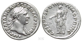 TRAJAN (98-117). Denarius. Rome