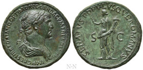 TRAJAN (98-117). Sestertius. Rome