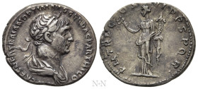 TRAJAN (98-117). Denarius. Rome