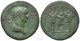 TRAJAN (98-117). Dupondius. Rome