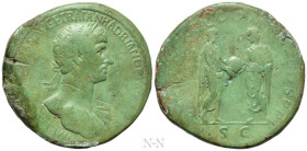 HADRIAN (117-183). Sestertius. Rome
