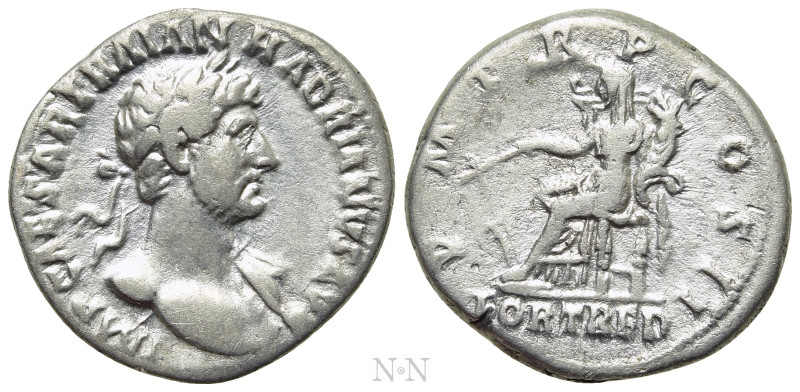 HADRIAN (117-138). Denarius. Rome. 

Obv: IMP CAESAR TRAIAN HADRIANVS AVG. 
L...