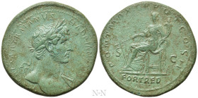 HADRIAN (117-138). Sestertius. Rome