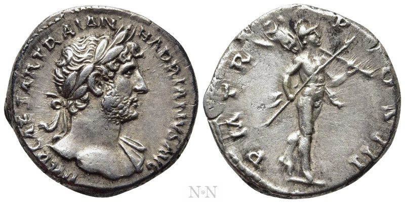 HADRIAN (117-138). Denarius. Rome. 

Obv: IMP CAESAR TRAIAN HADRIANVS AVG. 
L...