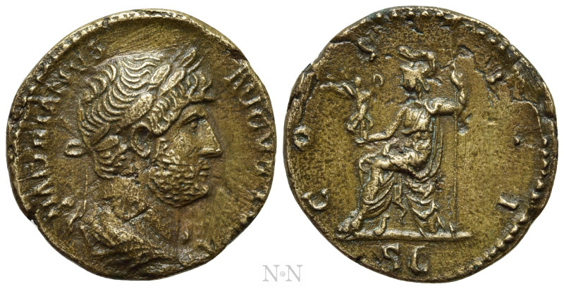 HADRIAN (117-138). Semis. Rome. 

Obv: HADRIANVS AVGVSTVS. 
Laureate, draped ...