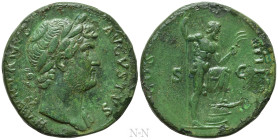 HADRIAN (117-138). Sestertius. Rome