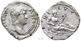 HADRIAN (117-138). Denarius. Rome. "Travel Series" issue