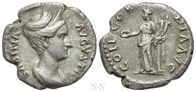 SABINA (Augusta, 128-136/7). Denarius. Rome
